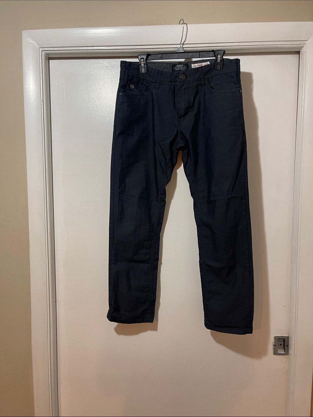 Men's Straight  pants  in Dark Navy - private member 31/30